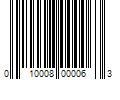 Barcode Image for UPC code 010008000063