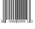 Barcode Image for UPC code 010009000093