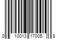 Barcode Image for UPC code 010013170058