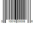 Barcode Image for UPC code 010016000086