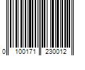 Barcode Image for UPC code 0100171230012