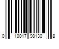 Barcode Image for UPC code 010017981308