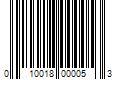 Barcode Image for UPC code 010018000053