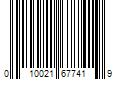 Barcode Image for UPC code 010021677419