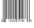 Barcode Image for UPC code 010022791886