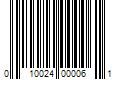 Barcode Image for UPC code 010024000061