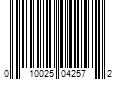 Barcode Image for UPC code 010025042572