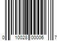 Barcode Image for UPC code 010028000067