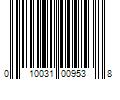 Barcode Image for UPC code 010031009538