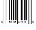 Barcode Image for UPC code 010031653830