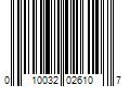 Barcode Image for UPC code 010032026107