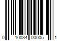 Barcode Image for UPC code 010034000051