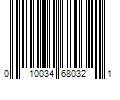 Barcode Image for UPC code 010034680321. Product Name: 