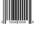 Barcode Image for UPC code 010038000095