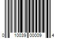 Barcode Image for UPC code 010039000094