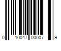 Barcode Image for UPC code 010047000079