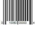 Barcode Image for UPC code 010050000004