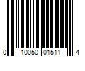 Barcode Image for UPC code 010050015114