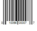 Barcode Image for UPC code 010056000077