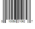 Barcode Image for UPC code 010058210627