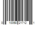 Barcode Image for UPC code 010058217121