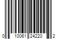 Barcode Image for UPC code 010061242202