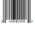 Barcode Image for UPC code 010063000060