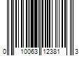 Barcode Image for UPC code 010063123813