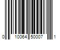 Barcode Image for UPC code 010064500071