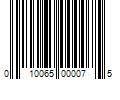 Barcode Image for UPC code 010065000075