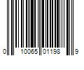 Barcode Image for UPC code 010065011989