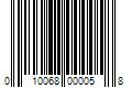 Barcode Image for UPC code 010068000058