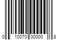 Barcode Image for UPC code 010070000008