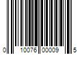 Barcode Image for UPC code 010076000095