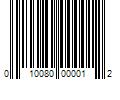 Barcode Image for UPC code 010080000012