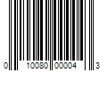 Barcode Image for UPC code 010080000043