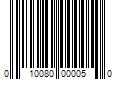 Barcode Image for UPC code 010080000050