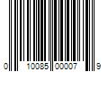 Barcode Image for UPC code 010085000079