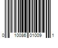 Barcode Image for UPC code 010086010091