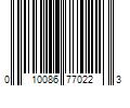 Barcode Image for UPC code 010086770223