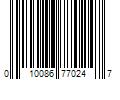 Barcode Image for UPC code 010086770247