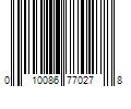 Barcode Image for UPC code 010086770278