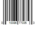 Barcode Image for UPC code 010086770353