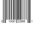 Barcode Image for UPC code 010091226661