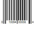 Barcode Image for UPC code 010094000084