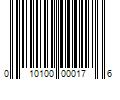 Barcode Image for UPC code 010100000176