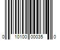 Barcode Image for UPC code 010100000350