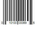 Barcode Image for UPC code 010100000695