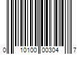 Barcode Image for UPC code 010100003047