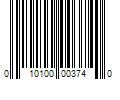 Barcode Image for UPC code 010100003740